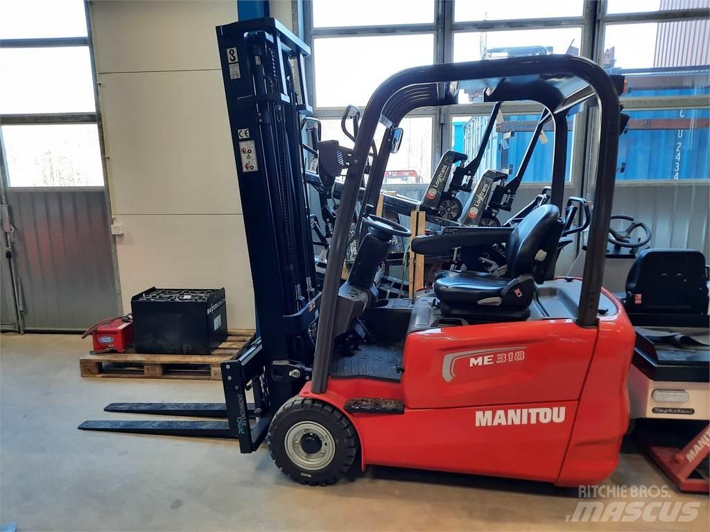 Manitou ME 318 S3 Elektriniai šakiniai krautuvai