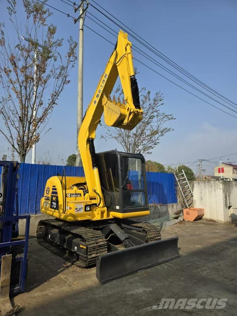 Komatsu PC 70 Mini ekskavatoriai < 7 t