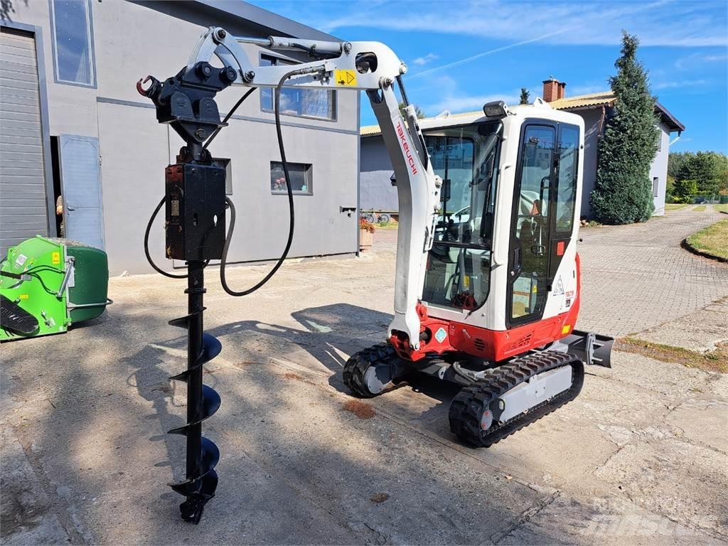 Takeuchi TB216 Statyba - Kita