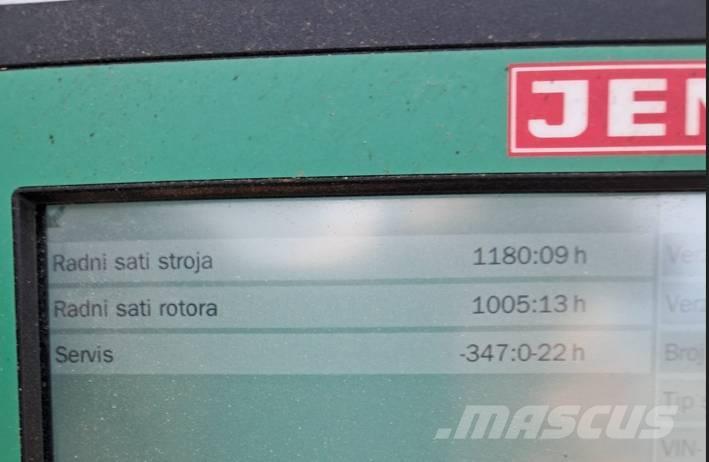JENZ HEM 820 DL Medienos smulkintuvai