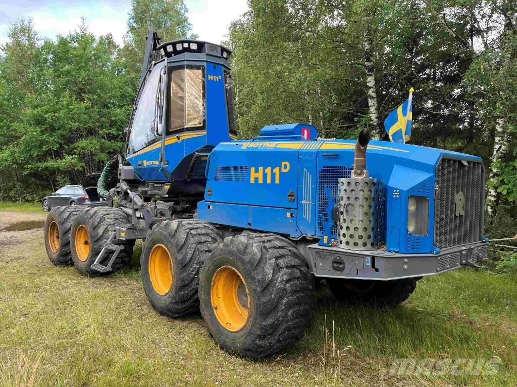 Rottne H11D Miško technika (Harvesteriai)