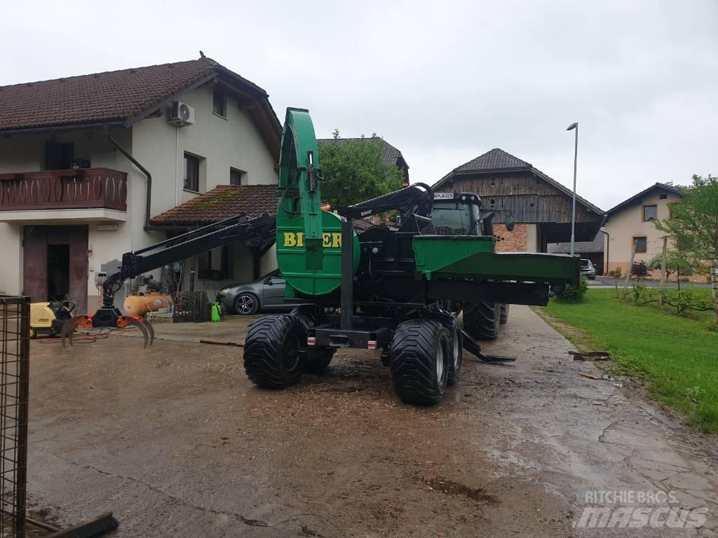  bider SL640 Medienos smulkintuvai