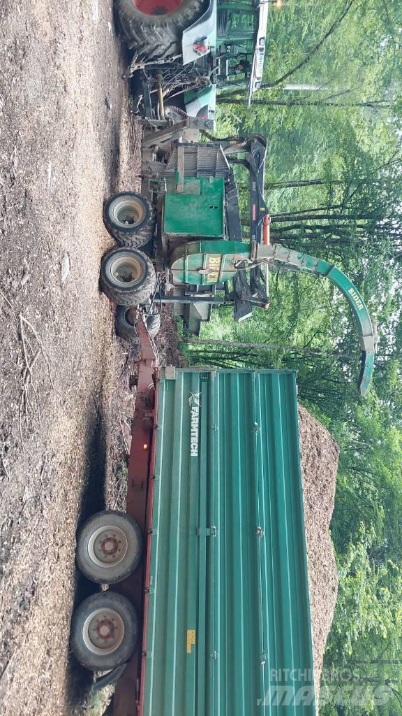  bider SL640 Medienos smulkintuvai