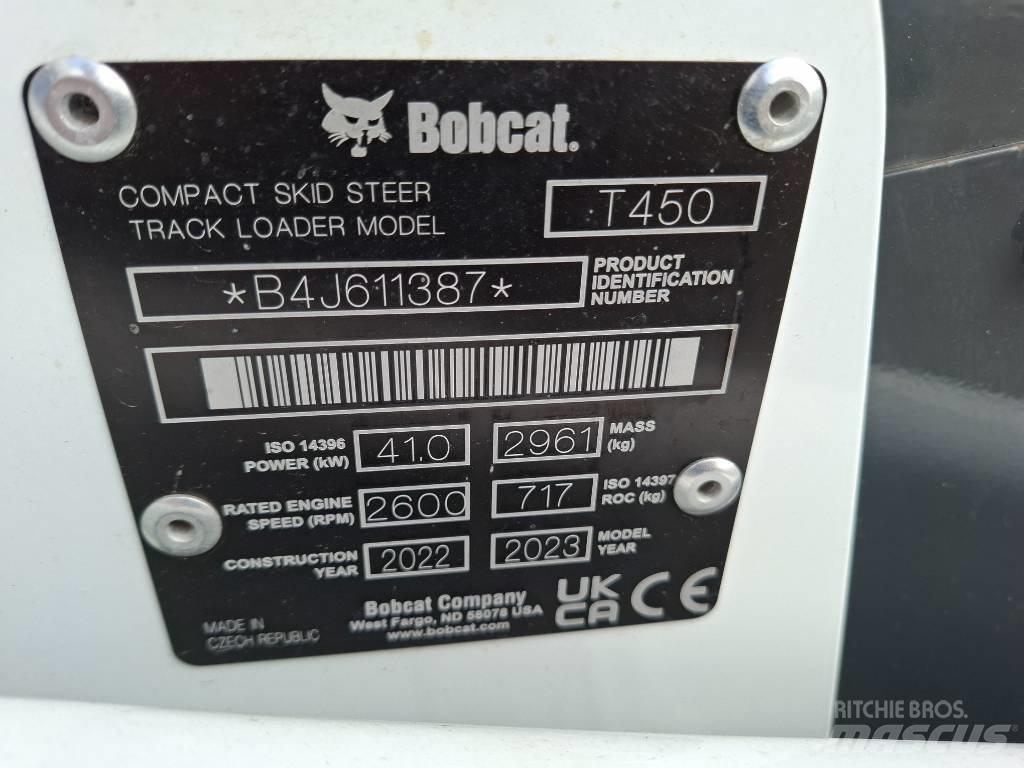 Bobcat T 450 Krautuvai su šoniniu pasukimu