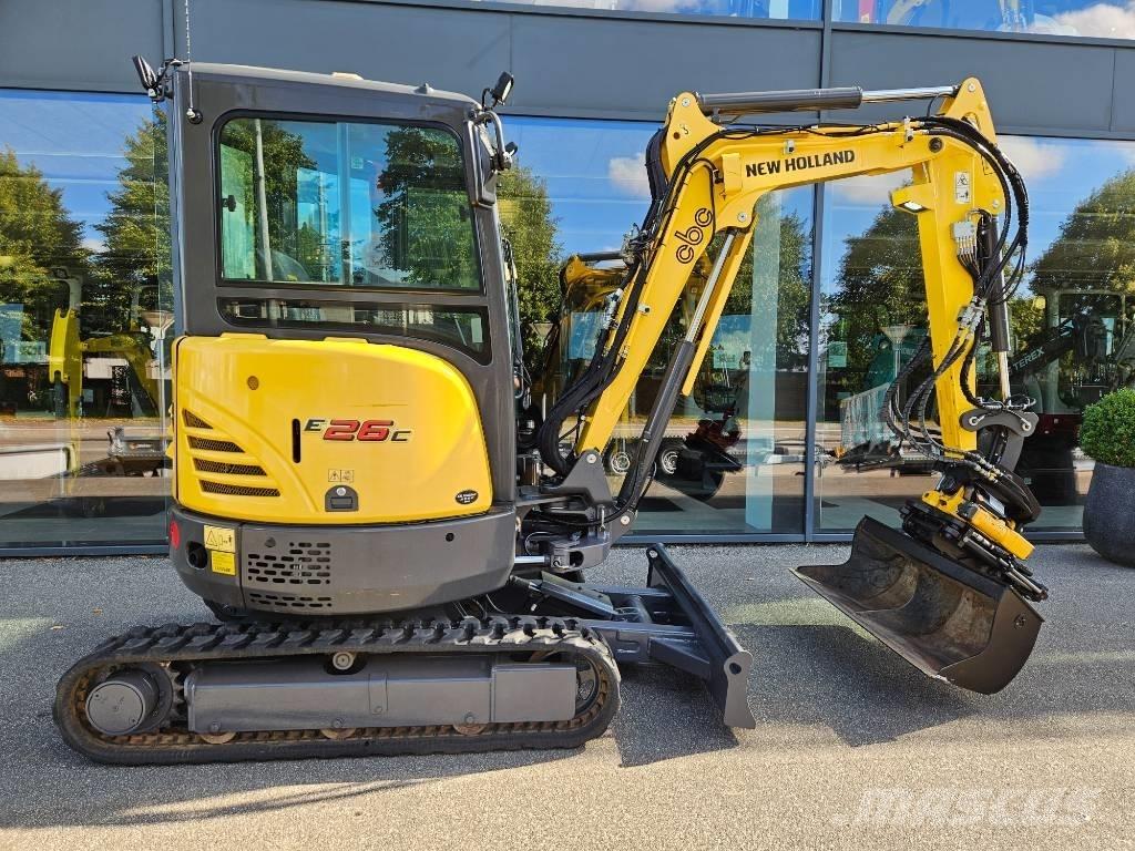 New Holland E 26 C Mini ekskavatoriai < 7 t