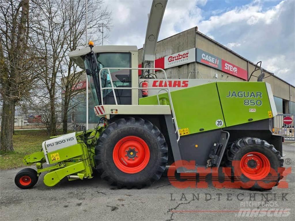 CLAAS Jaguar 850 Pašarų ruošimo technika