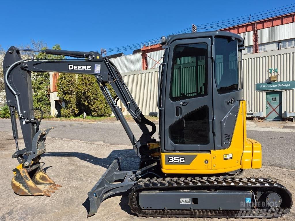 John Deere 35 G Vikšriniai ekskavatoriai