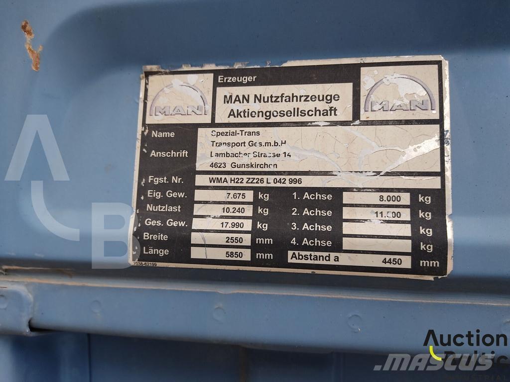 MAN TGA18.430 Naudoti vilkikai