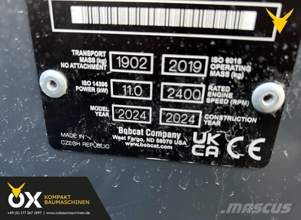 Bobcat E 20z Mini ekskavatoriai < 7 t