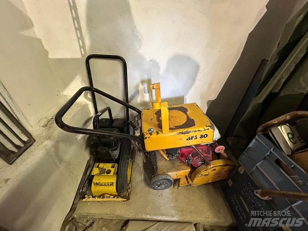 Wacker BFS80 Kita kultivavimo technika ir priedai