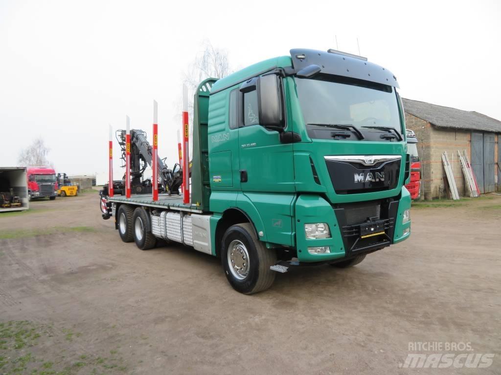 MAN TGX 33.480 Miškovežių vilkikai