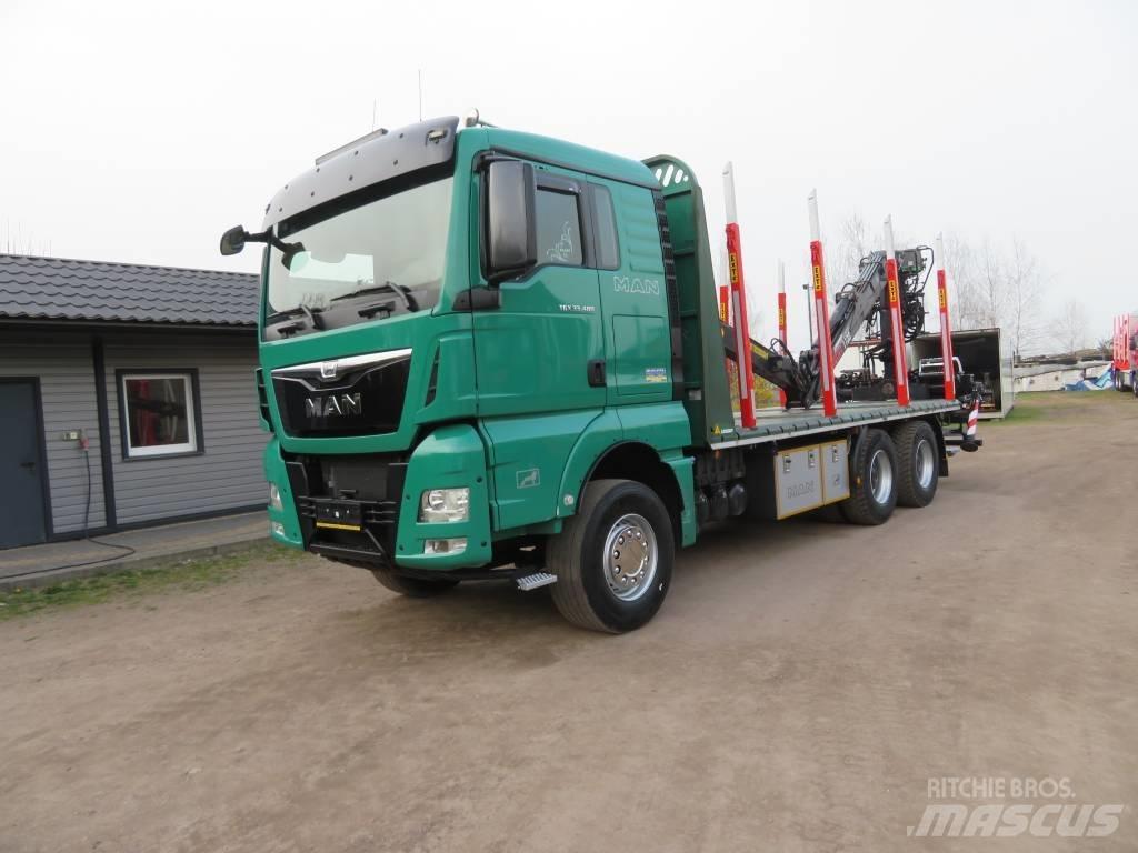 MAN TGX 33.480 Miškovežių vilkikai