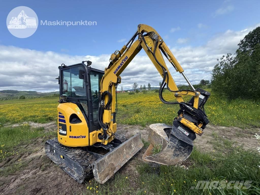 Komatsu PC 26 MR Mini ekskavatoriai < 7 t