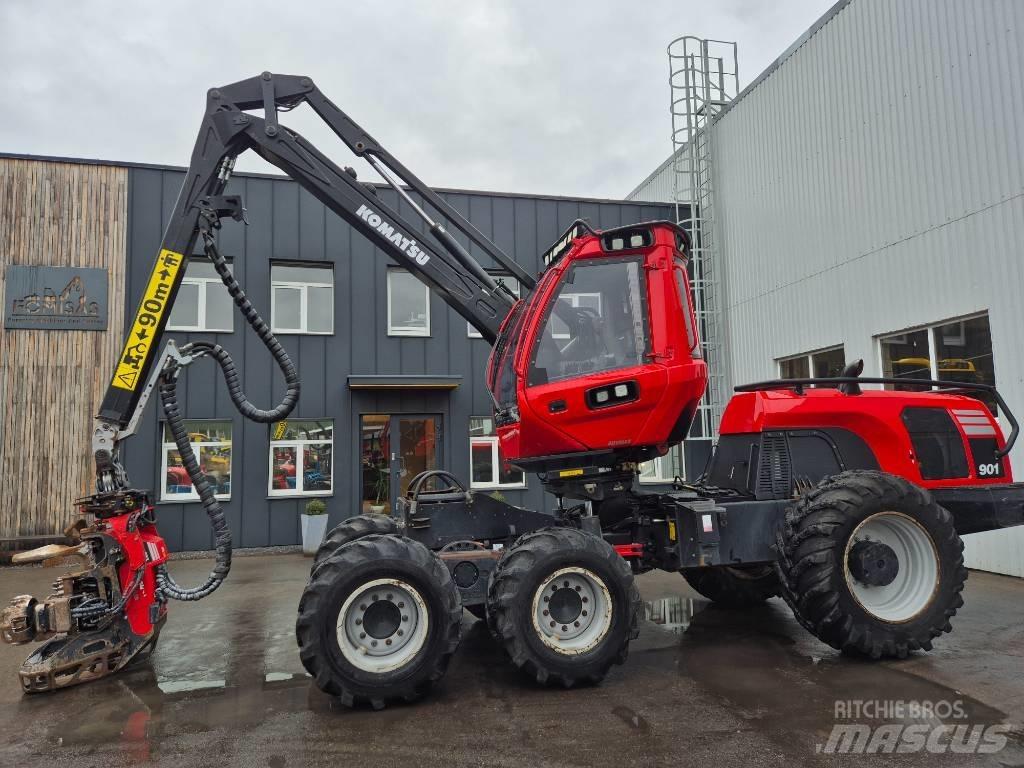 Komatsu 901 Miško technika (Harvesteriai)