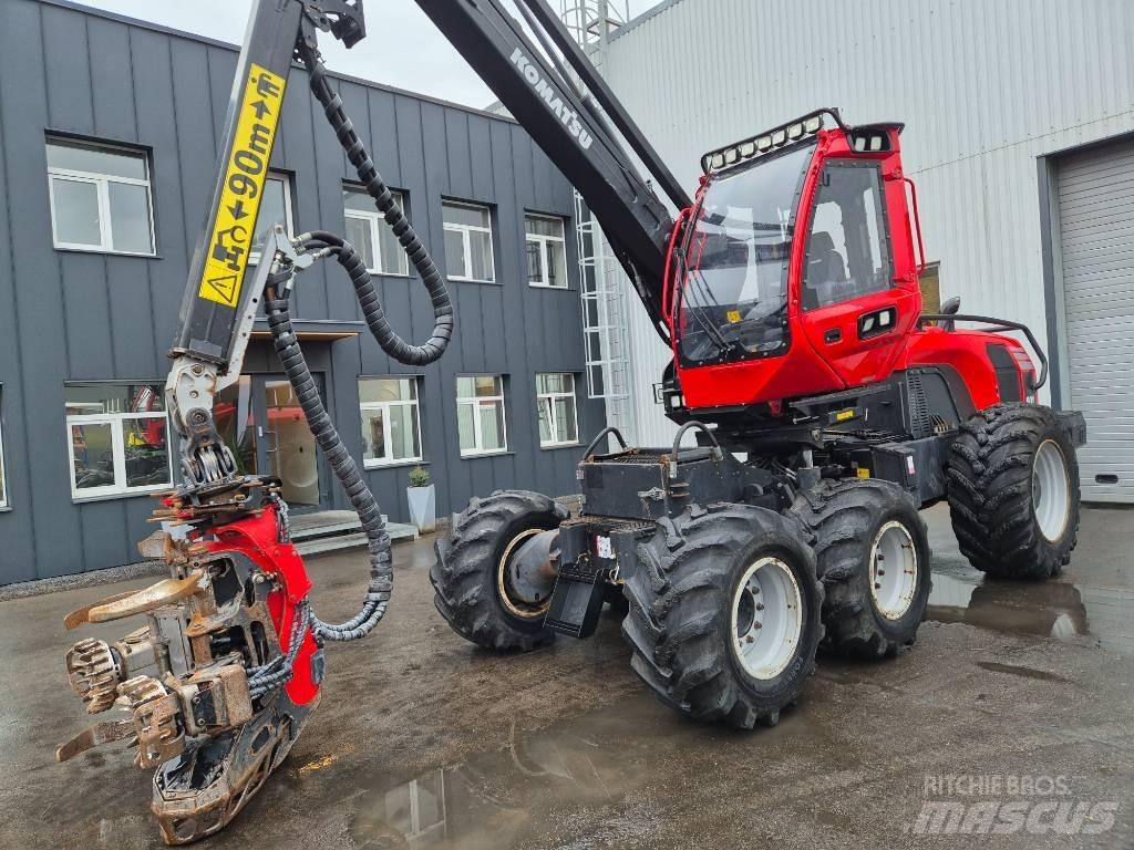 Komatsu 901 Miško technika (Harvesteriai)