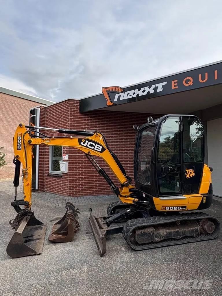 JCB 8026 CTS Mini ekskavatoriai < 7 t