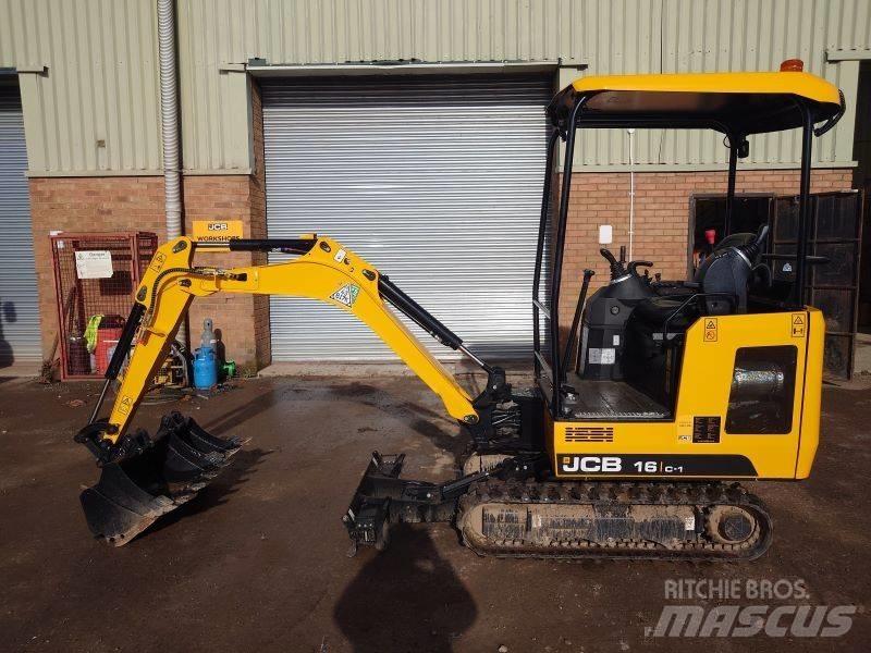 JCB 16 C-1 Mini ekskavatoriai < 7 t