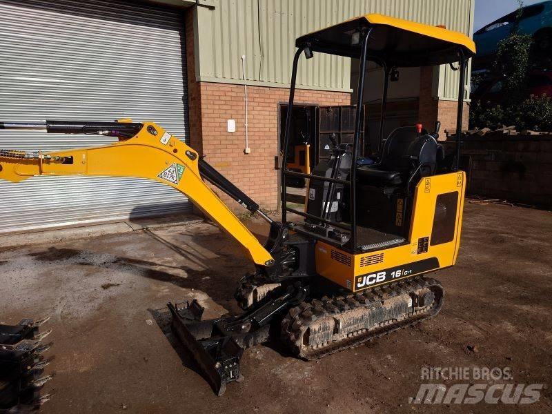 JCB 16 C-1 Mini ekskavatoriai < 7 t