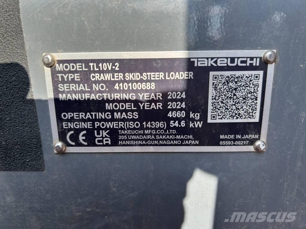 Takeuchi TL 10 V2 Vikšriniai krautuvai
