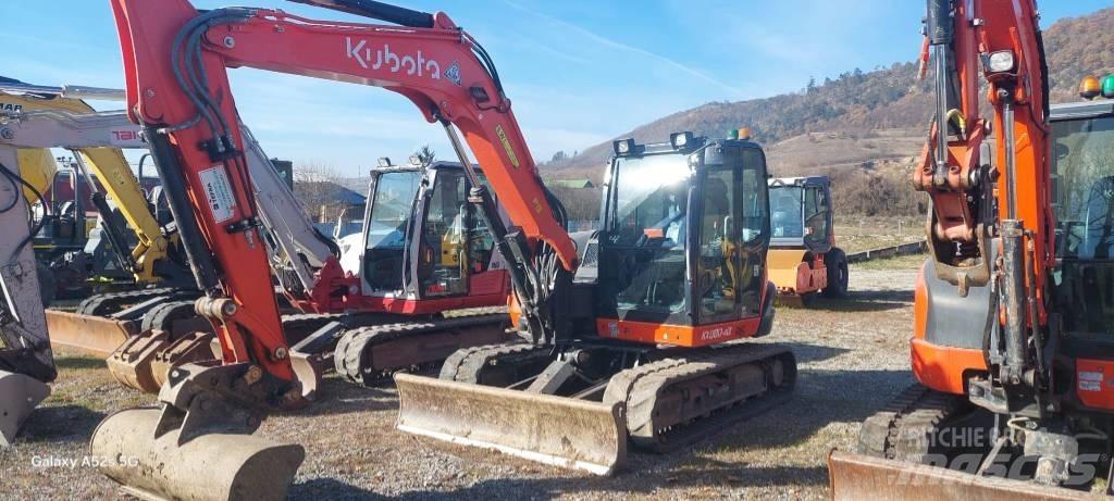 Kubota KX 080-4 Vidutinės galios ekskavatoriai 7-12 t