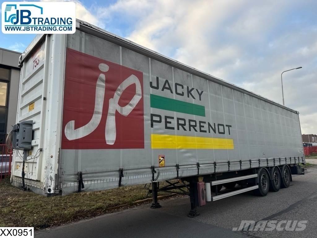 Fruehauf Tautliner Tentinės puspriekabės