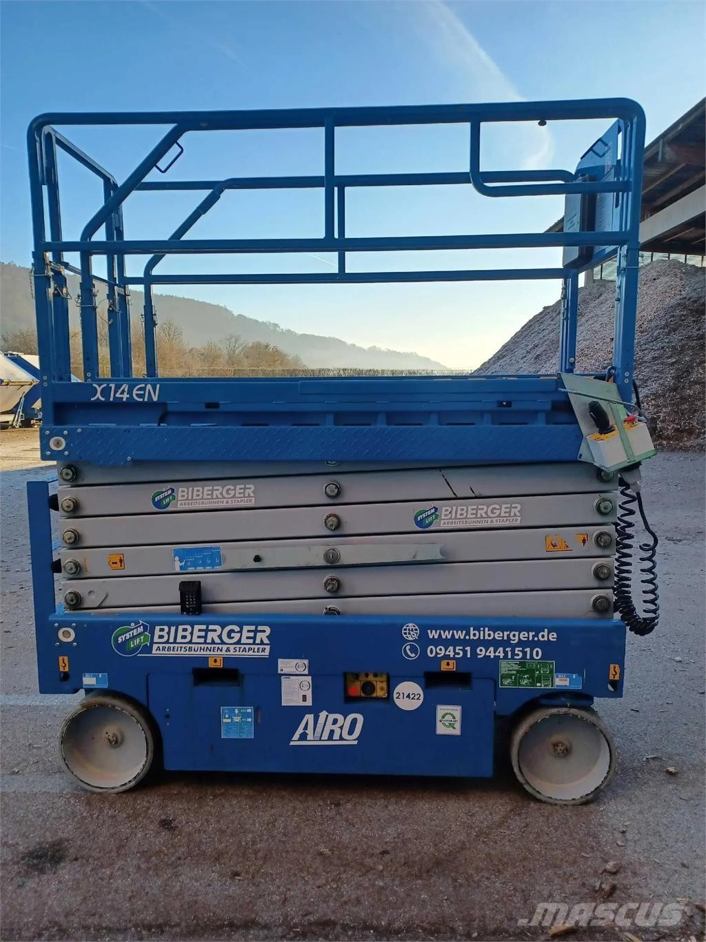 Aichi X14EN Žirkliniai keltuvai