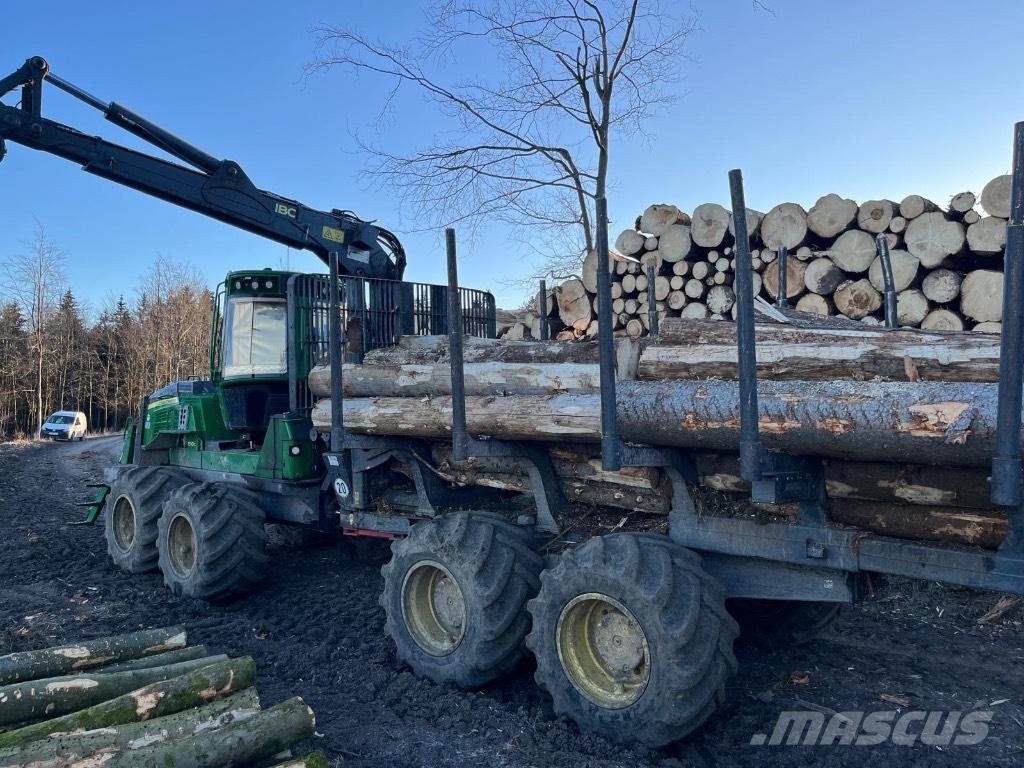 John Deere 1510G Naudoti miškovežiai (Forvarderiai)