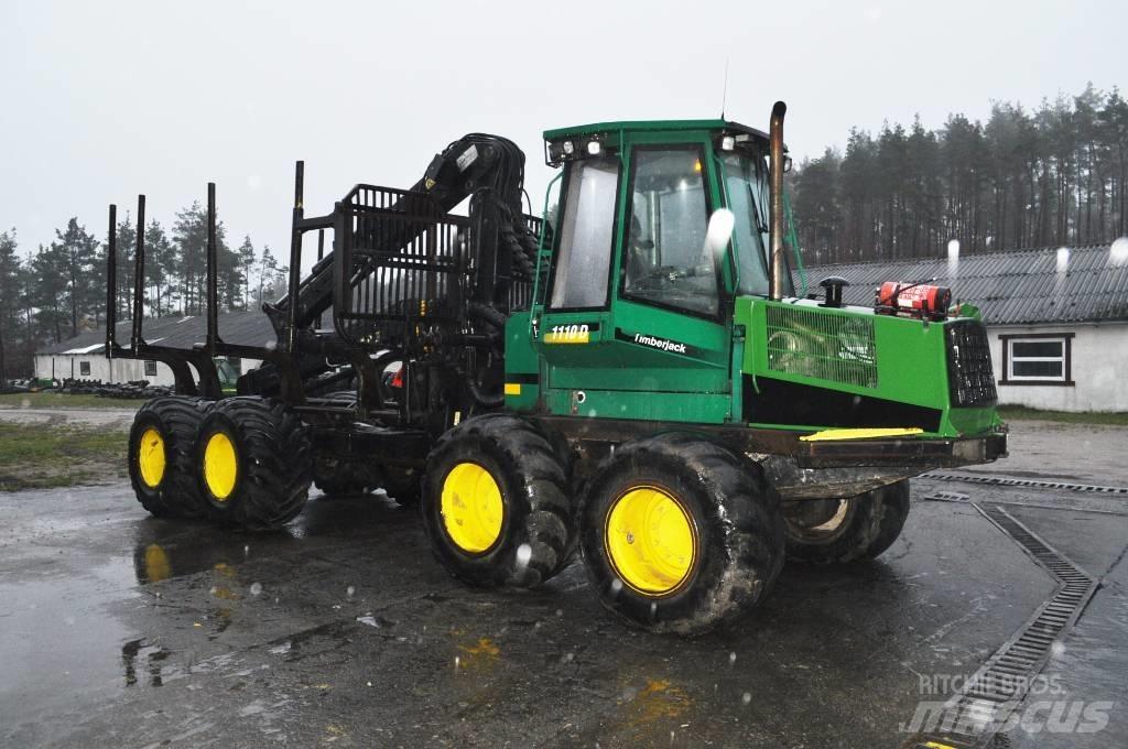 Timberjack 1110C Naudoti miškovežiai (Forvarderiai)