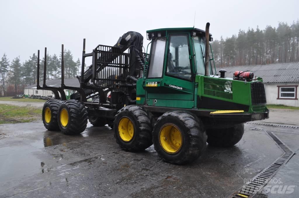 Timberjack 1110C Naudoti miškovežiai (Forvarderiai)