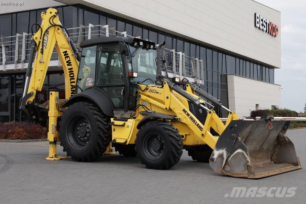 New Holland B 110 B Ekskavatoriniai krautuvai