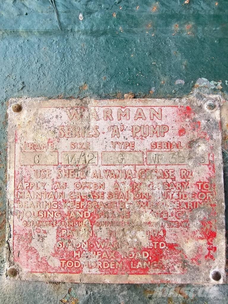 Warman pump 14/12'' Gilintuvai