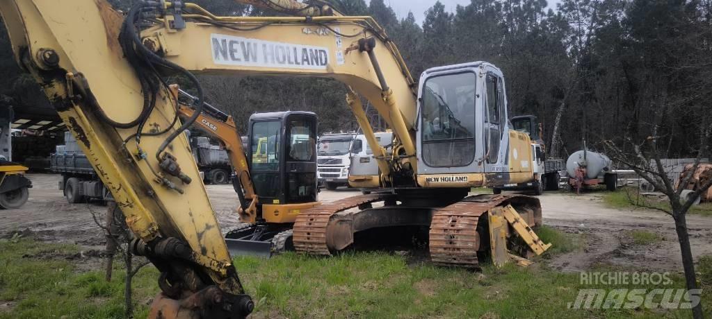 New Holland E 215 B Vikšriniai ekskavatoriai