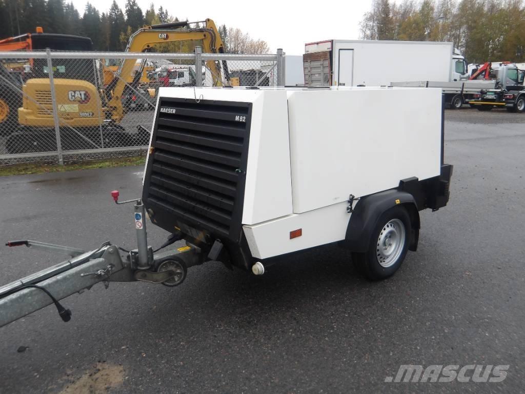 Kaeser Mobilair M82 Kompresoriai