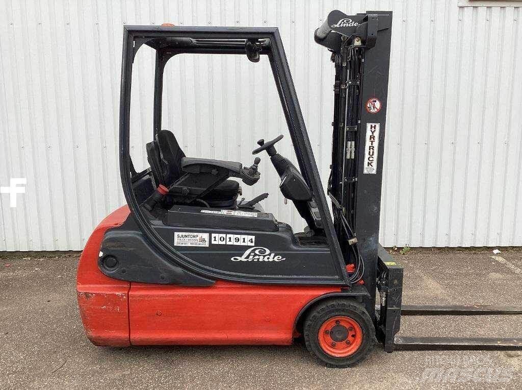 Linde E 18 C Elektriniai šakiniai krautuvai