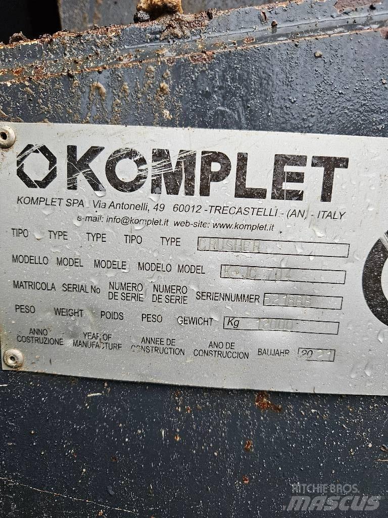 Komplet K-JC 704 Mobilūs smulkintuvai