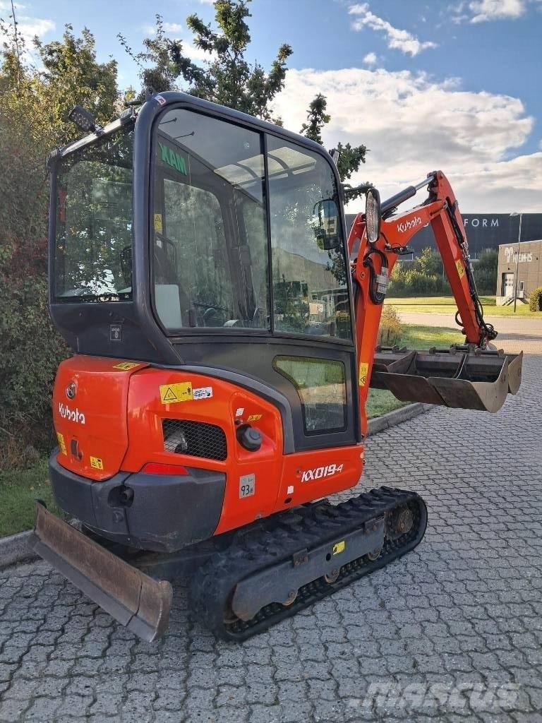 Kubota KX019-4 Mini ekskavatoriai < 7 t