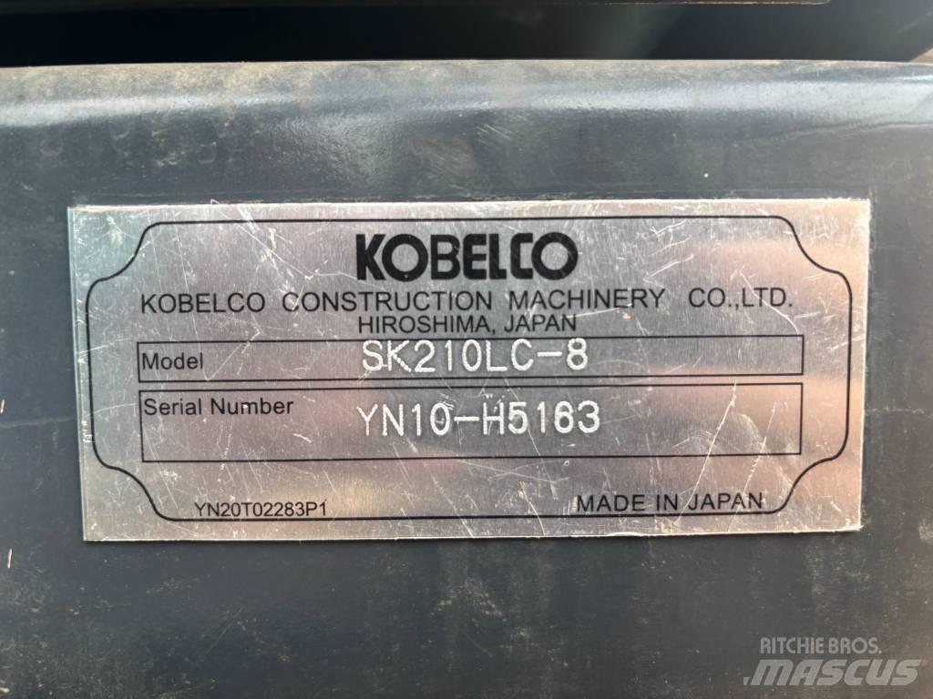 Kobelco SK 210 Vikšriniai ekskavatoriai