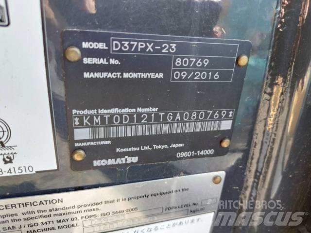 Komatsu D37PX-23 Vikšriniai buldozeriai