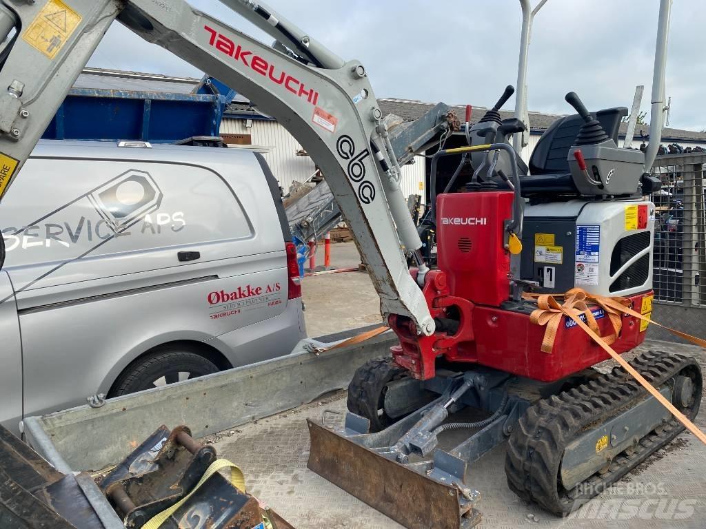 Takeuchi TB 210 Mini ekskavatoriai < 7 t