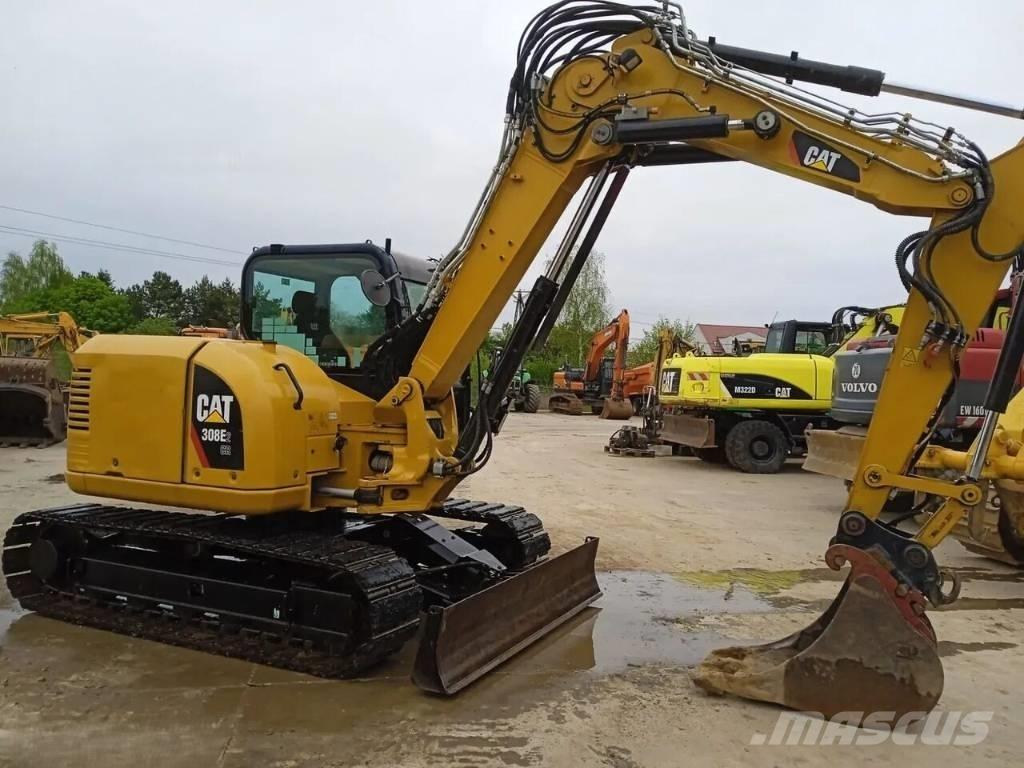 CAT 308 E 2 CR Vidutinės galios ekskavatoriai 7-12 t