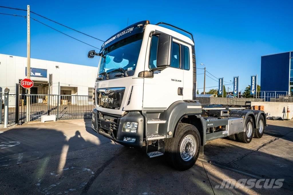 MAN TGS 33.430 BL Sunkvežimiai su keliamuoju kabliu