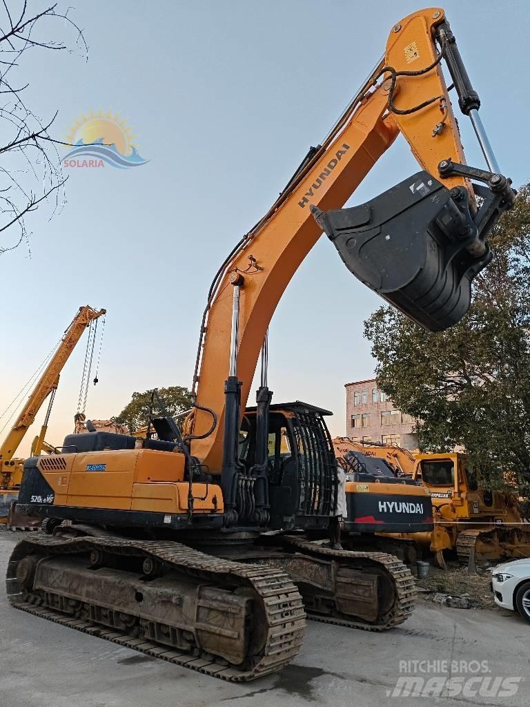 Hyundai 520L-9VS Vikšriniai ekskavatoriai