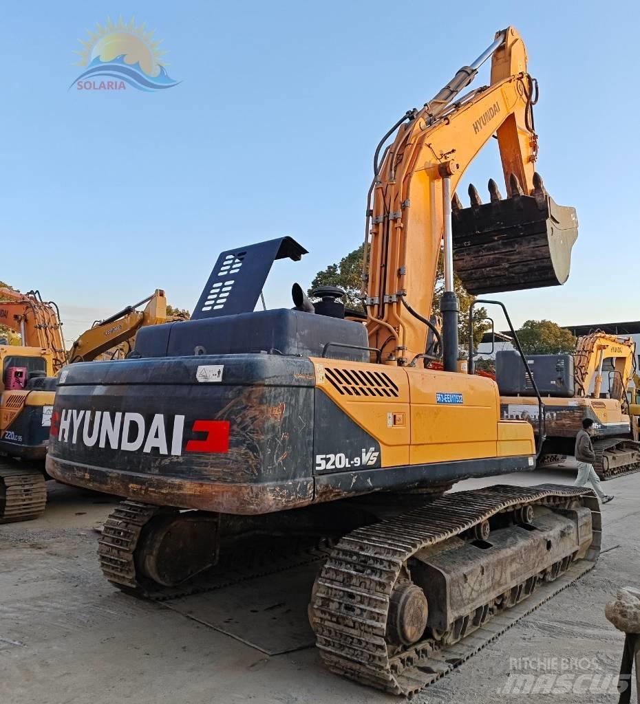Hyundai 520L-9VS Vikšriniai ekskavatoriai