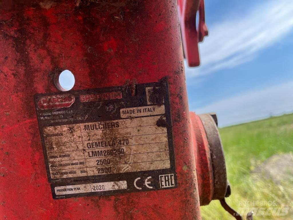 Maschio Gemella Kiti pašarų derliaus nuėmimo įrengimai
