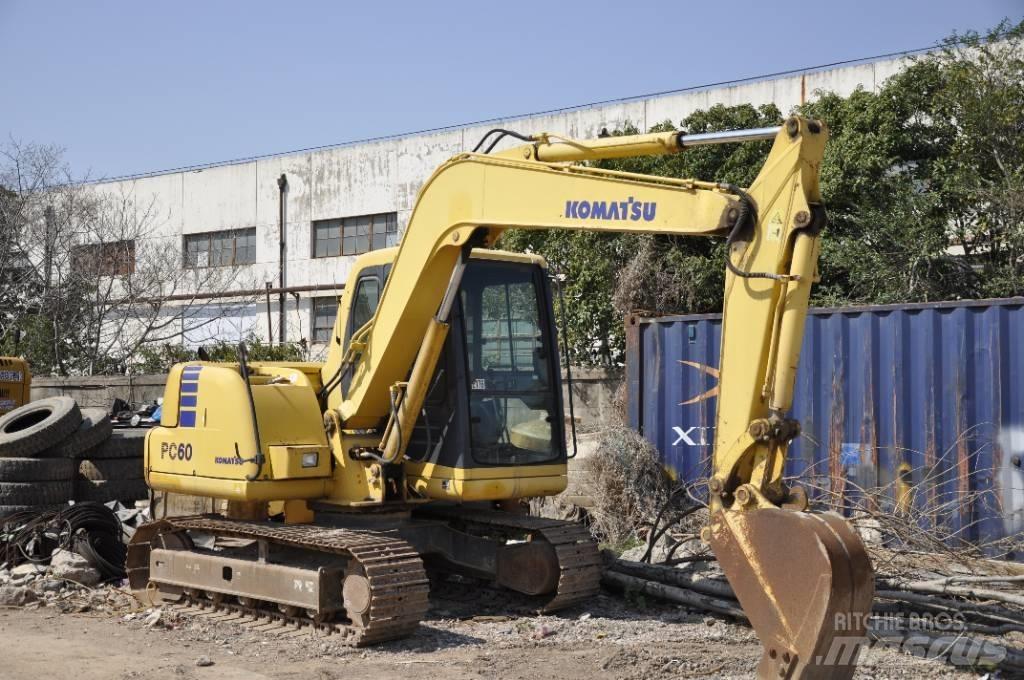 Komatsu PC 60 Vikšriniai ekskavatoriai
