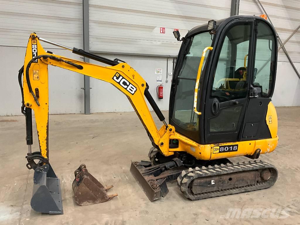 JCB 8018 Mini ekskavatoriai < 7 t