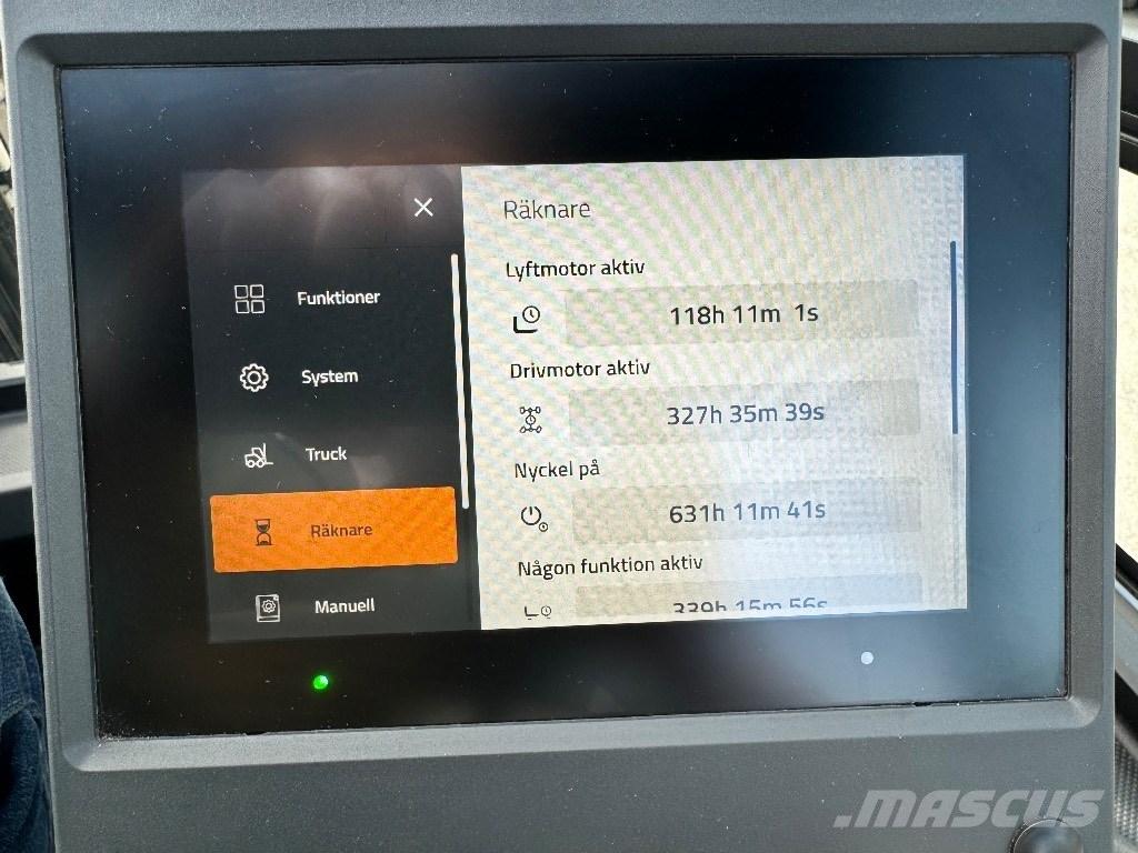 Toyota 9FBMK30T Elektriniai šakiniai krautuvai