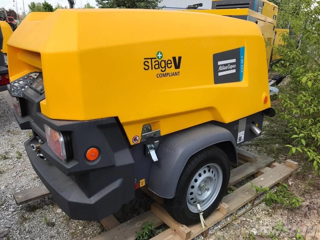 Atlas Copco XAS 88-7 Kompresoriai
