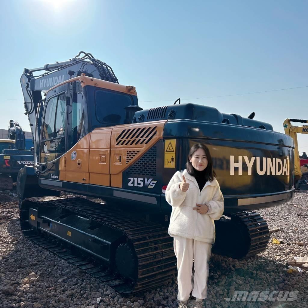 Hyundai 215 Vikšriniai ekskavatoriai