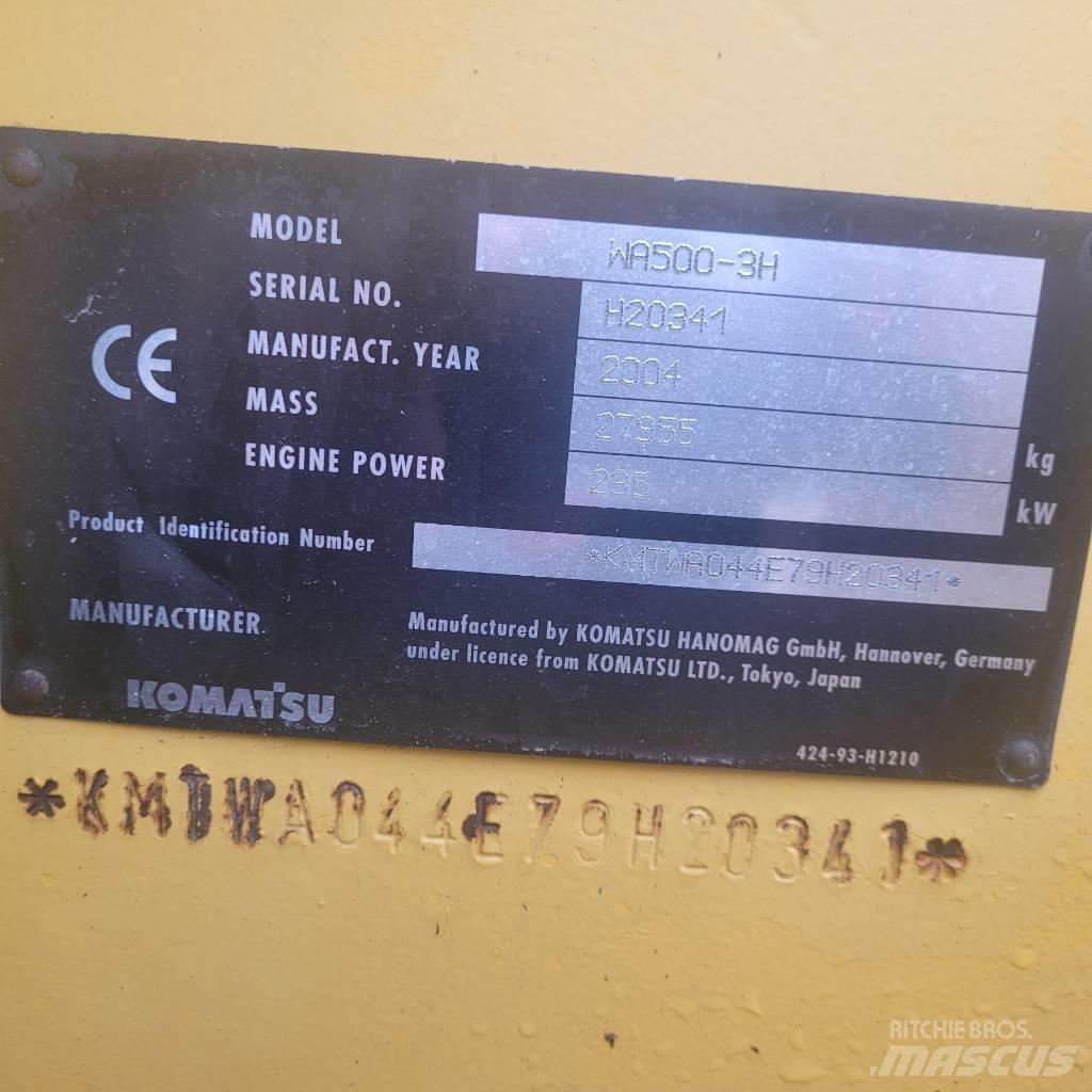 Komatsu WA500 Naudoti ratiniai krautuvai